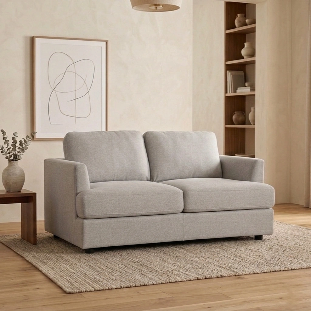 SOFÁ RIPLEY HOME ODIN 2 CUERPOS TAUPE - 1