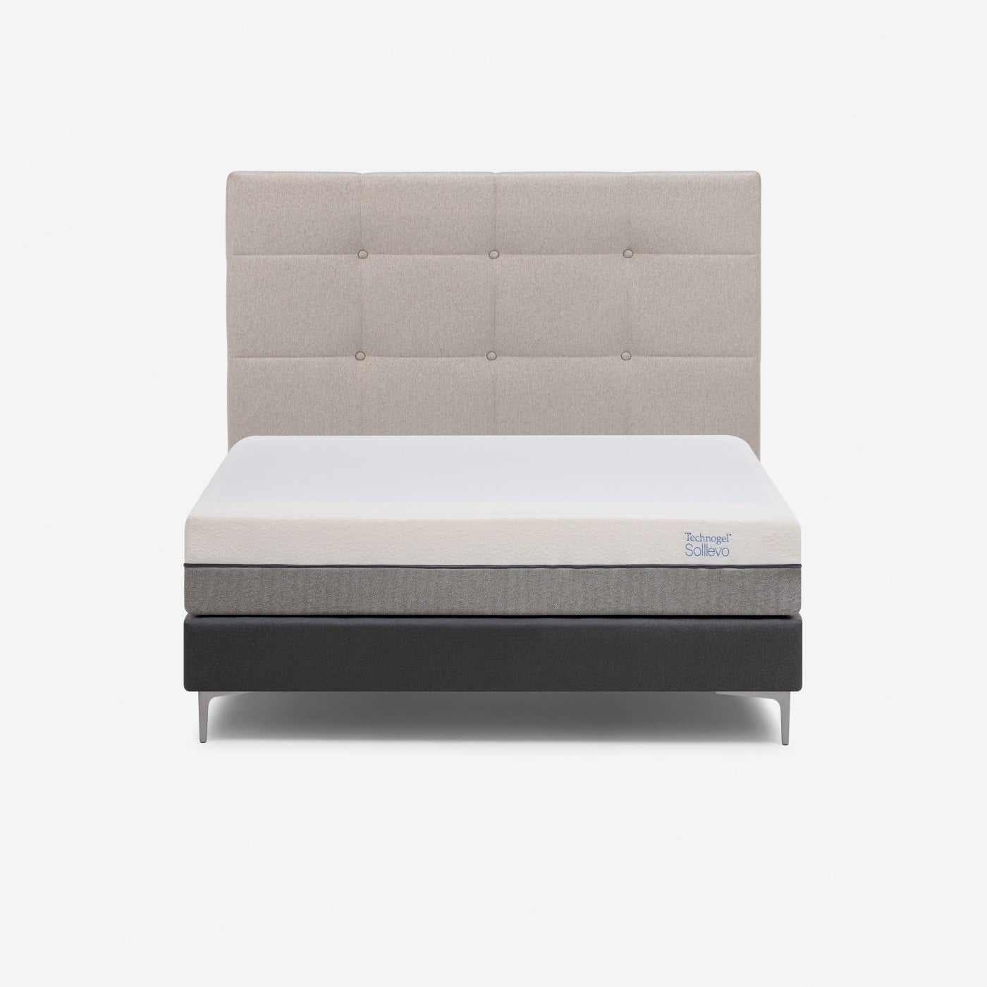DORMITORIO EUROPEO NEW SOLLIEVO 2 PLAZAS ISSEY NIEBLA - 1