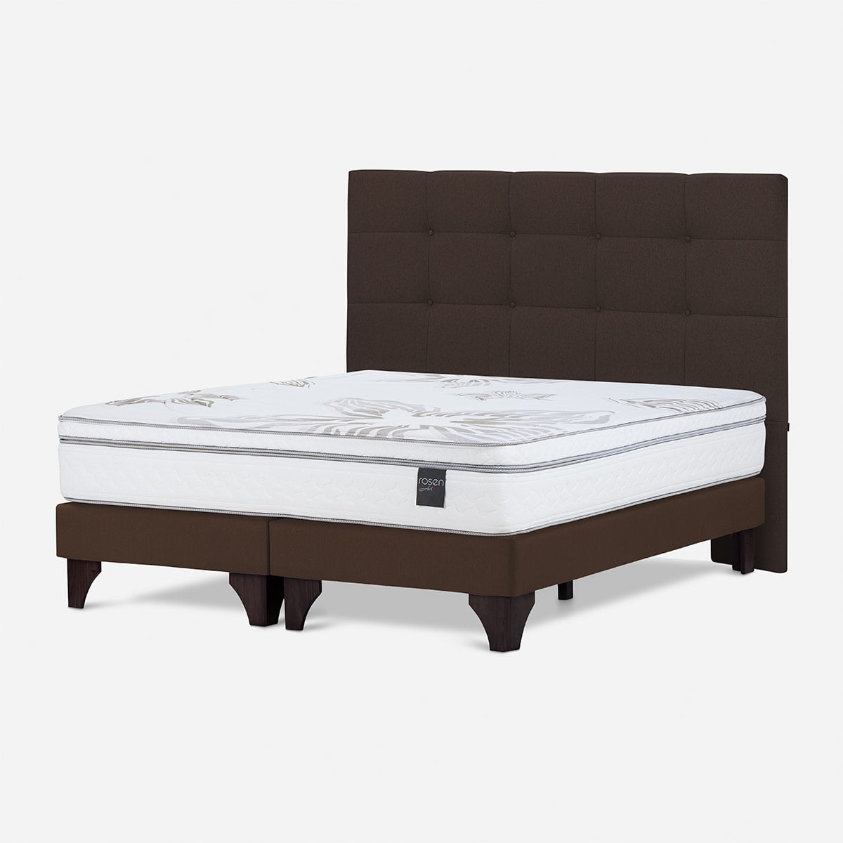 DORMITORIO EUROPEO ROSEN ART 4 QUEEN ISSEY MOCCA - 1