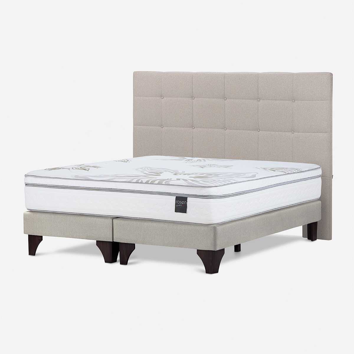 DORMITORIO EUROPEO ROSEN ART 4 KING ISSEY NIEBLA - 1