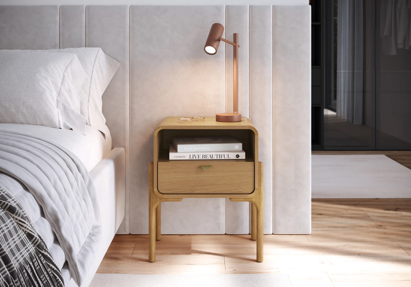 VELADOR MAISON LINETT SELECT MARRÓN - 1