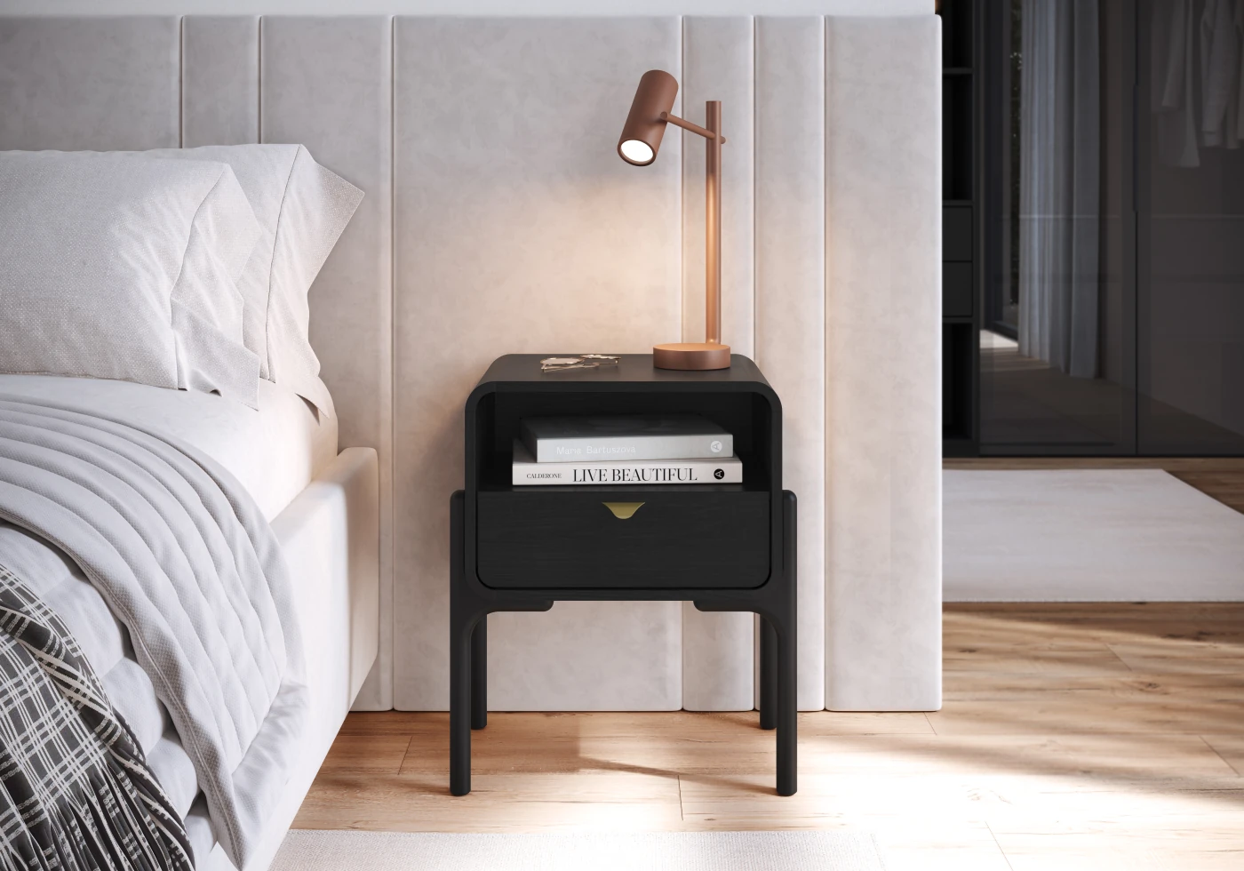 VELADOR MAISON LINETT SELECT NEGRO - 1