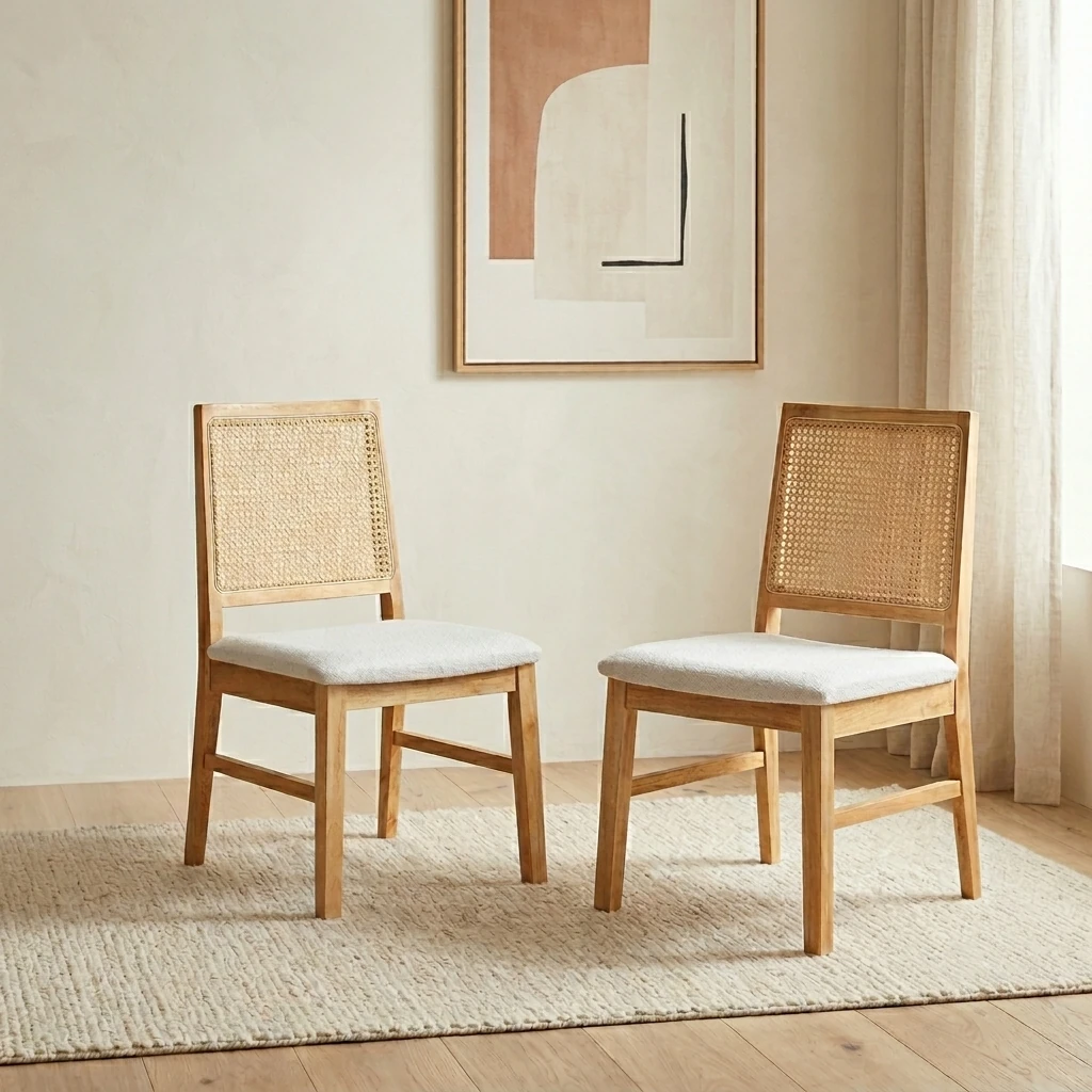 SET X2 SILLAS DE COMEDOR MAISON LINETT CHLOE - 1
