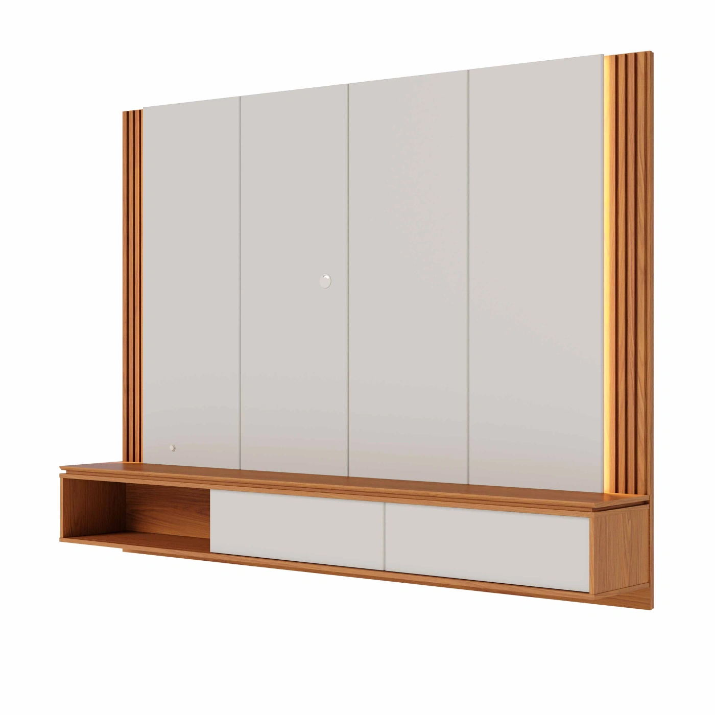 PANEL DE TV RIPLEY HOME LOA HASTA 75" OFF WHITE - 8