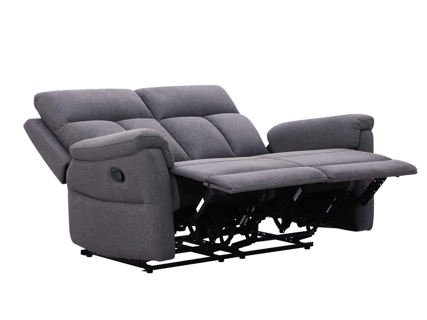 RECLINABLE RIPLEY HOME HAMILTON 2 CUERPOS GRIS - 4
