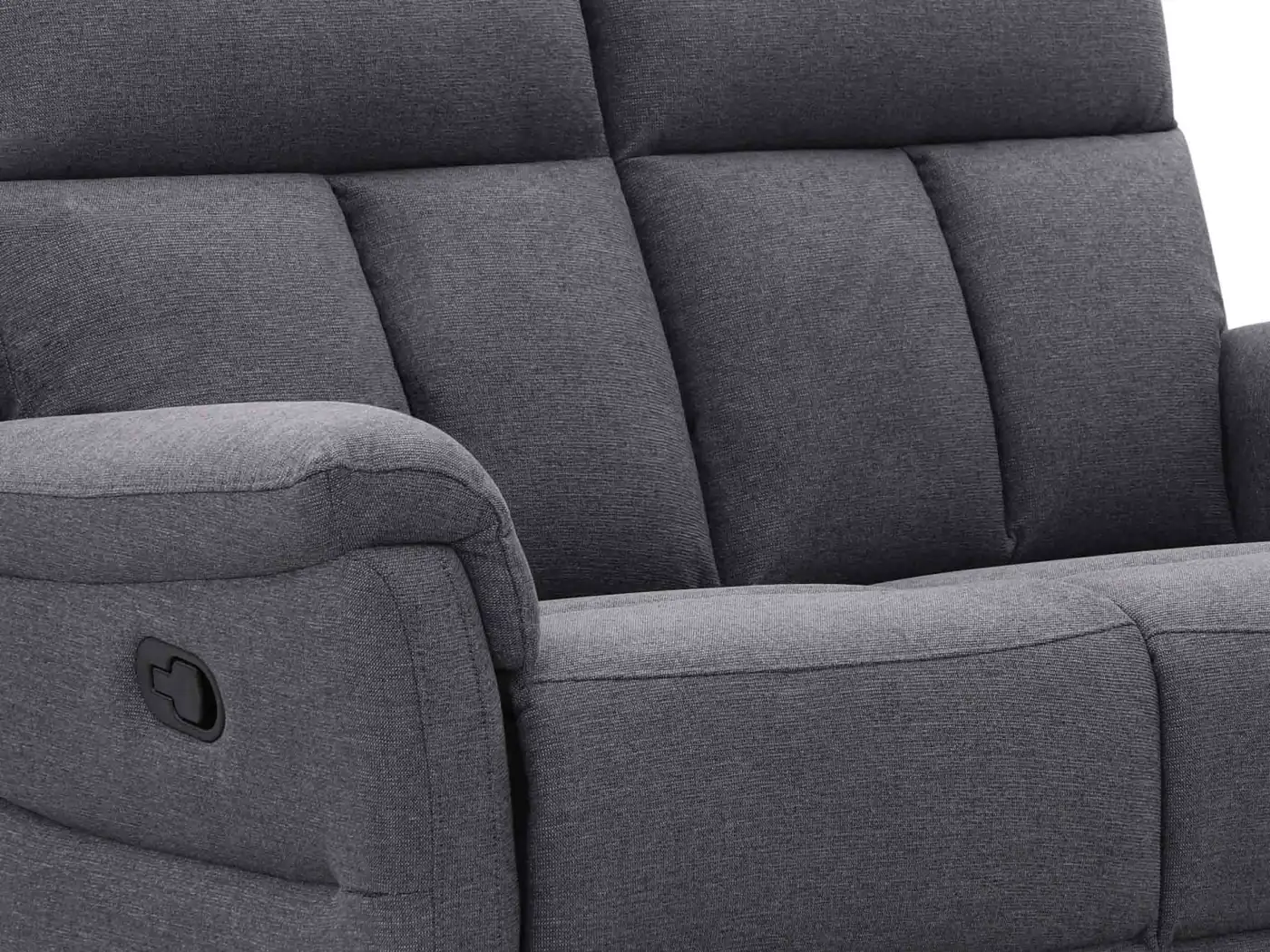 RECLINABLE RIPLEY HOME HAMILTON 2 CUERPOS GRIS - 5