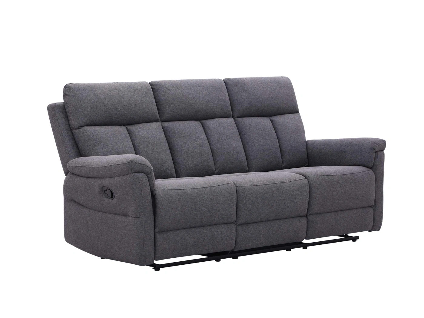 RECLINABLE RIPLEY HOME HAMILTON 3 CUERPOS GRIS - 3