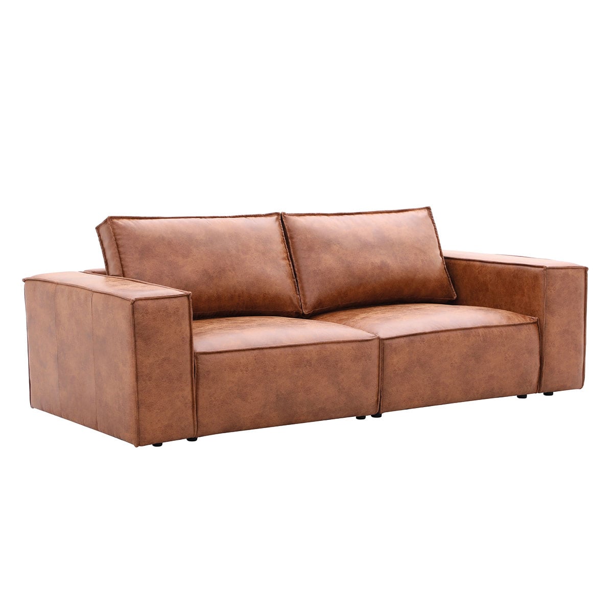 SOFÁ RIPLEY HOME BRICK 3 CUERPOS CAMEL - 4