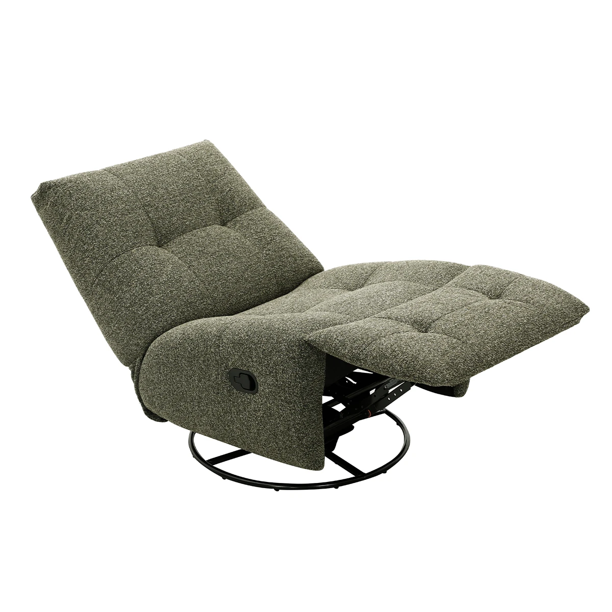 RECLINABLE RIPLEY HOME CARLOS BASE GIRATORIA VERDE - 5