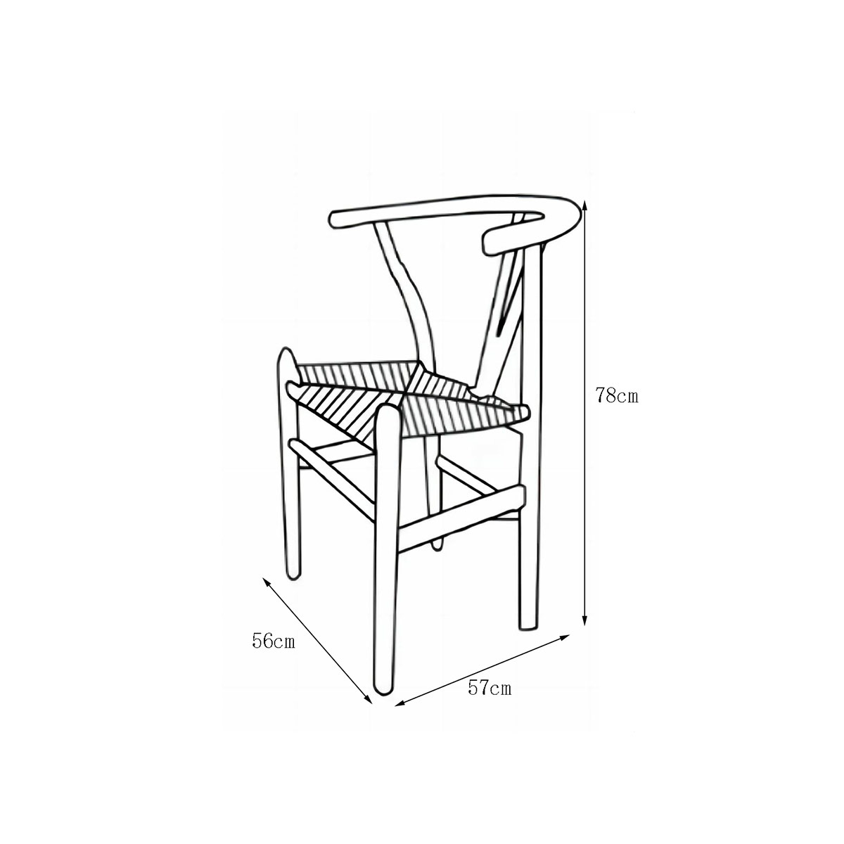JUEGO DE COMEDOR MAISON LINETT MARCEL 6 SILLAS WENGUE - 10