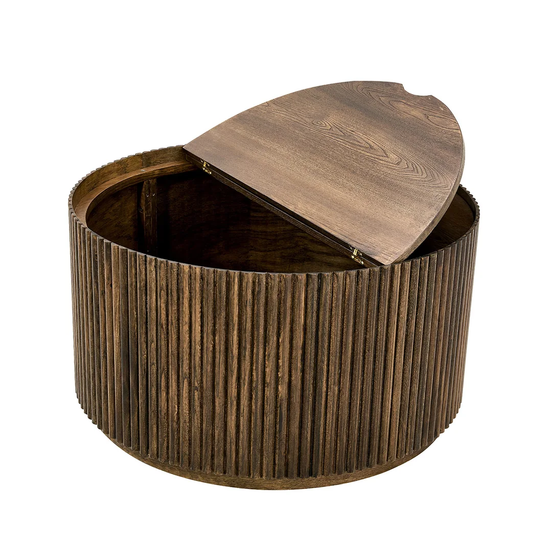 MESA DE CENTRO MAISON LINETT MARCEL WENGUE - 4