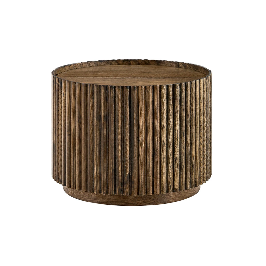 MESA LATERAL MAISON LINETT MARCEL MADERA ROBLE WENGUE - 2