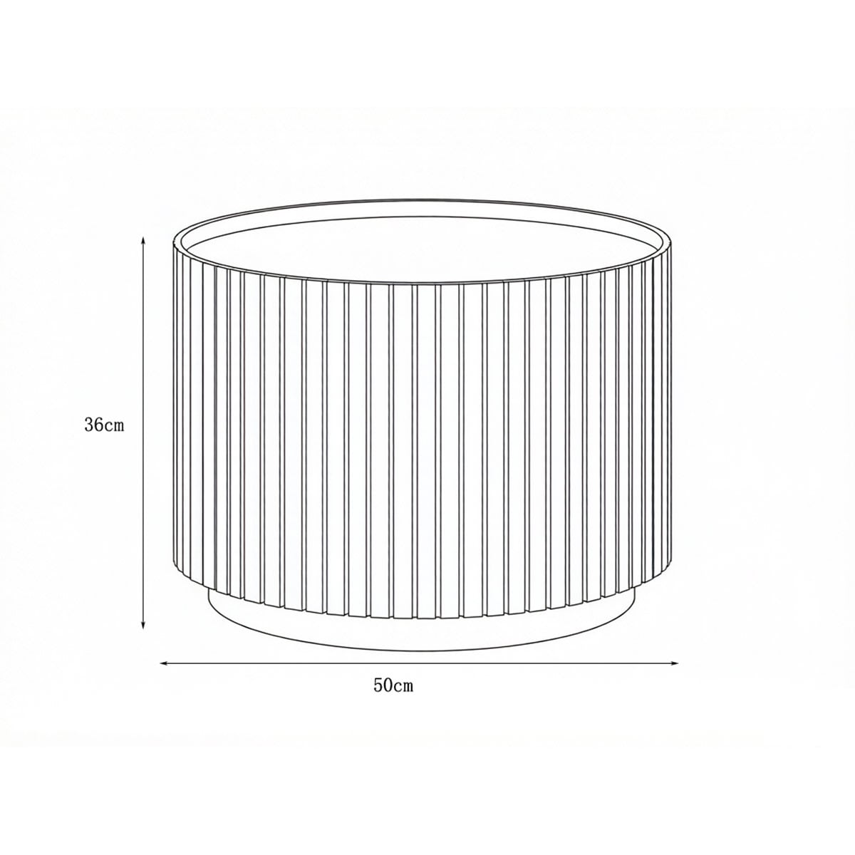 MESA LATERAL MAISON LINETT MARCEL MADERA ROBLE WENGUE - 5