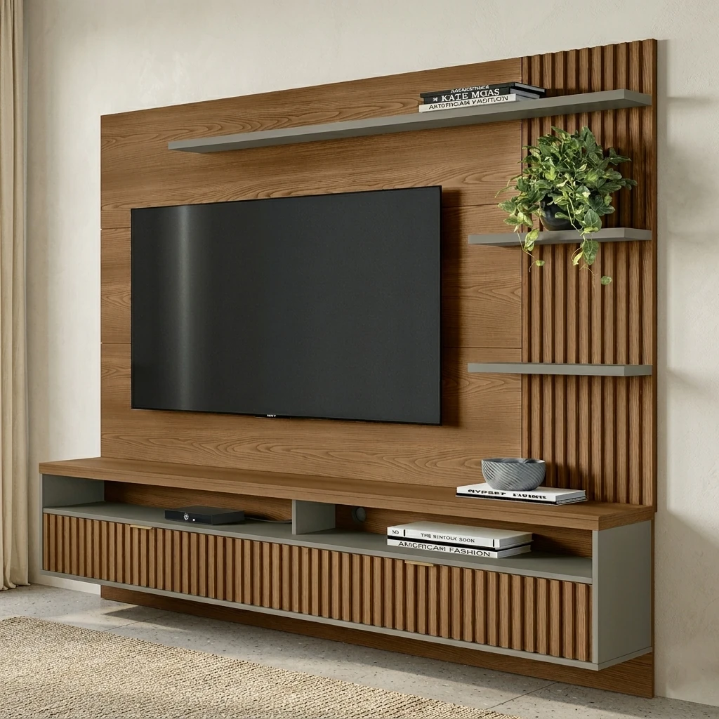 PANEL DE TV RIPLEY HOME ARARUNA HASTA 65" - 1