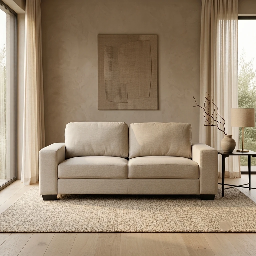 SOFÁ RIPLEY HOME NEW SEVILLA 3 CUERPOS BEIGE - 1