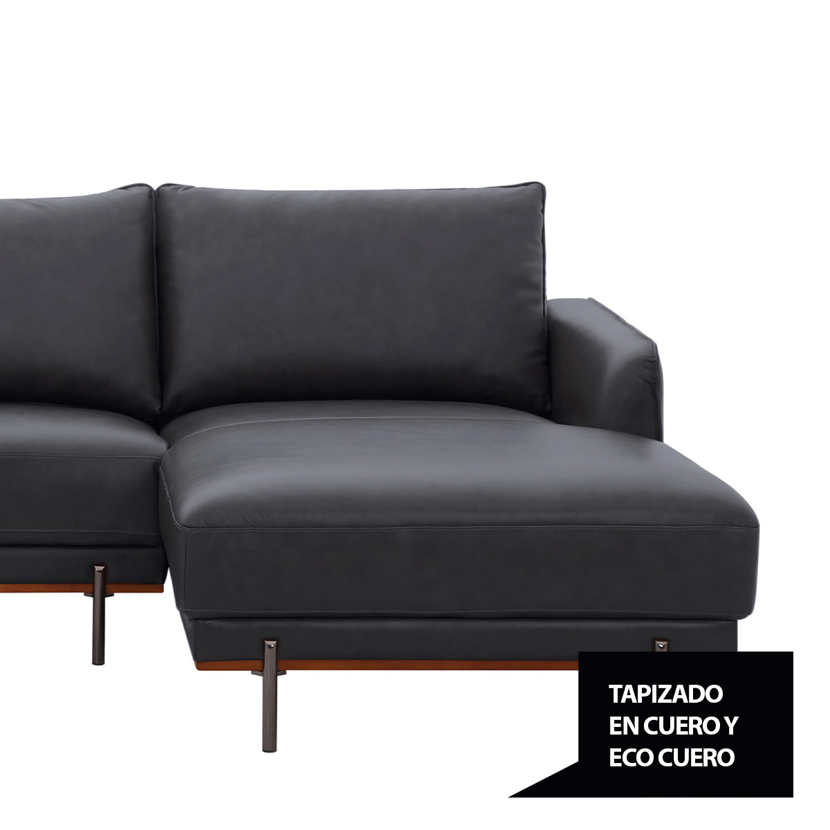 SECCIONAL RIPLEY HOME LISBOA GRIS OSCURO - 8