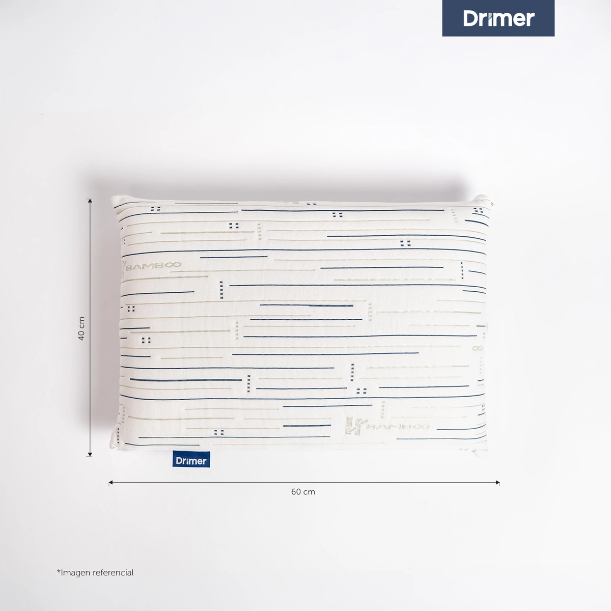 ALMOHADA DRIMER VISCO BAMBOO 60X40 CM - 4