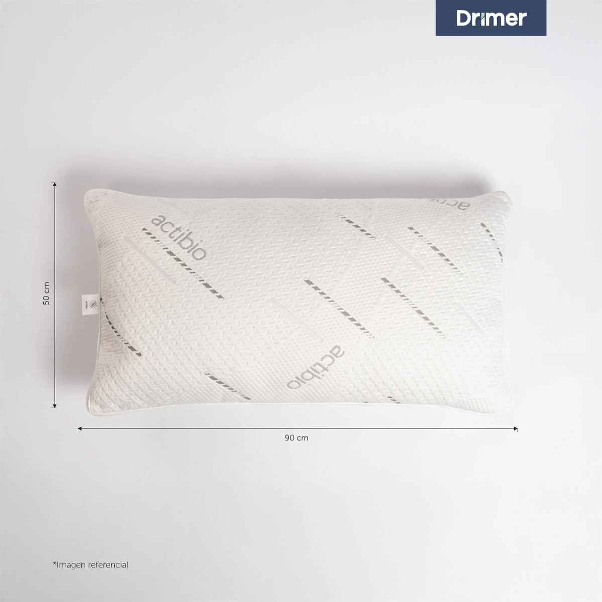 ALMOHADAS DRIMER MICROFIBRA 90X50 CM GRIS - 4