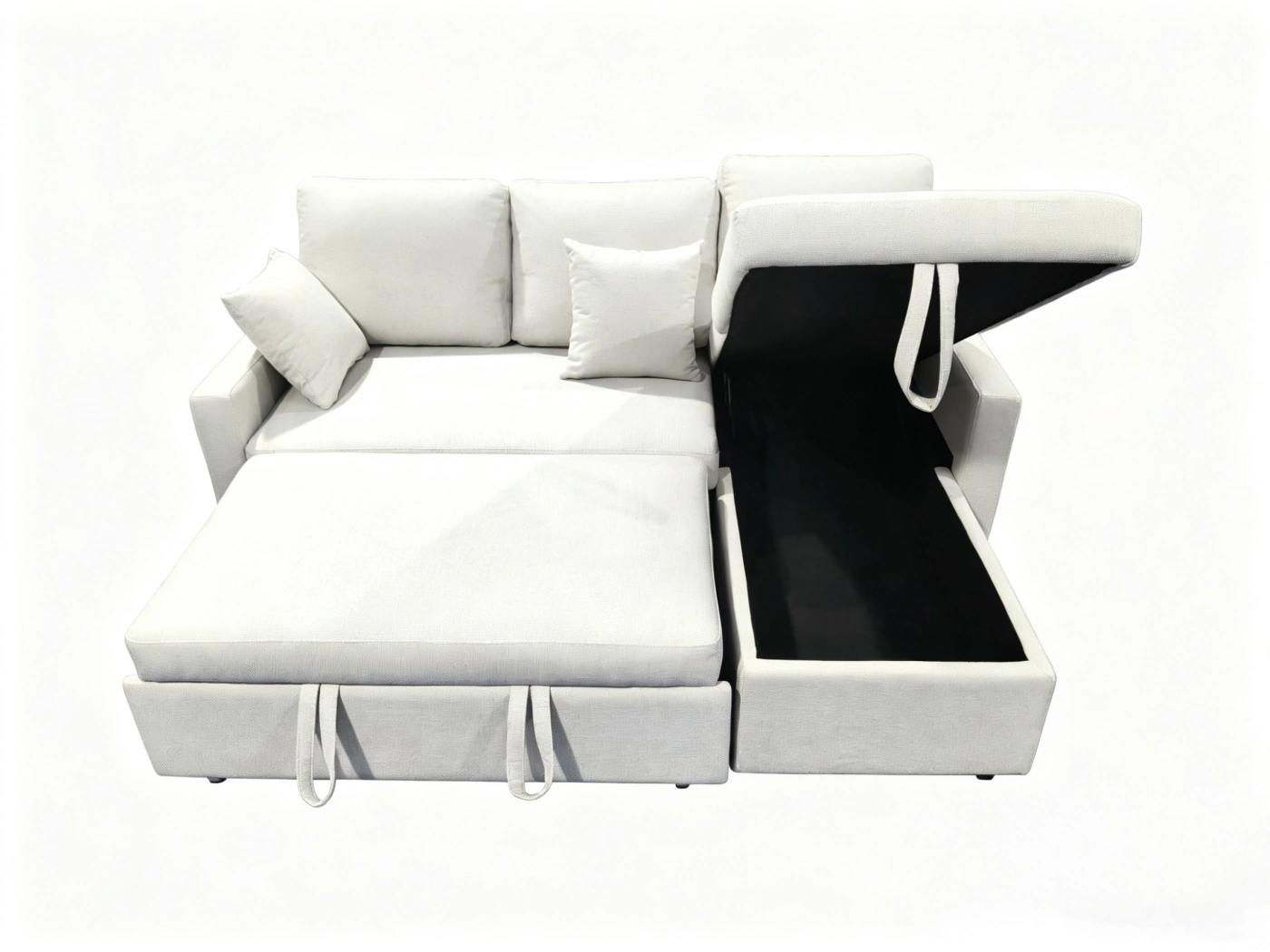 SECCIONAL DERECHO RIPLEY HOME BAÚL 4 CUERPOS IVORY - 7