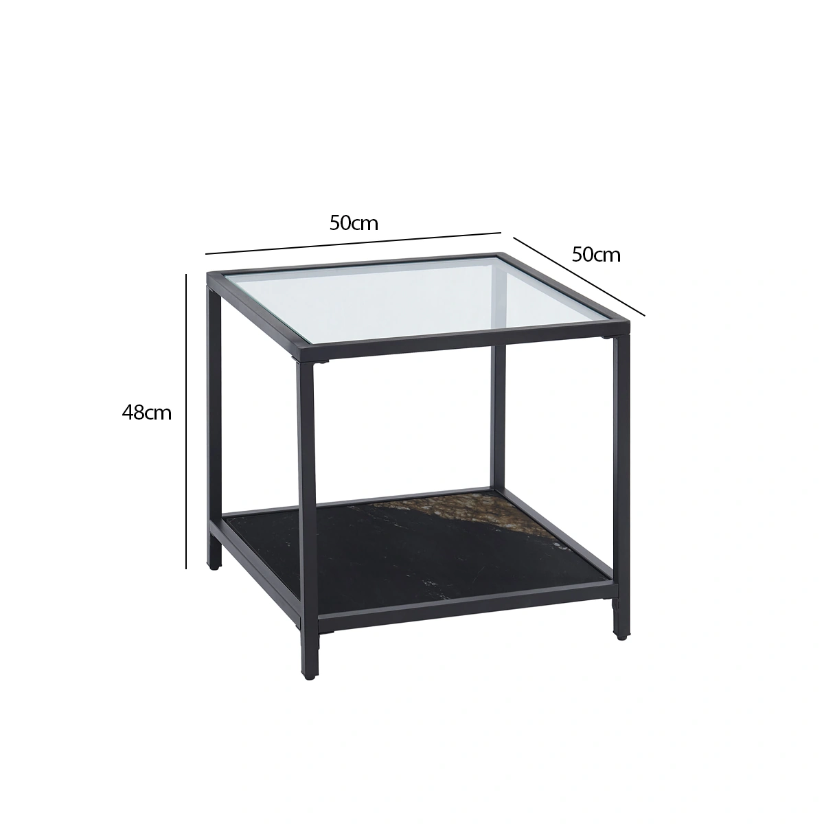 MESA LATERAL RIPLEY HOME HUSTON 50X50 CM - 3