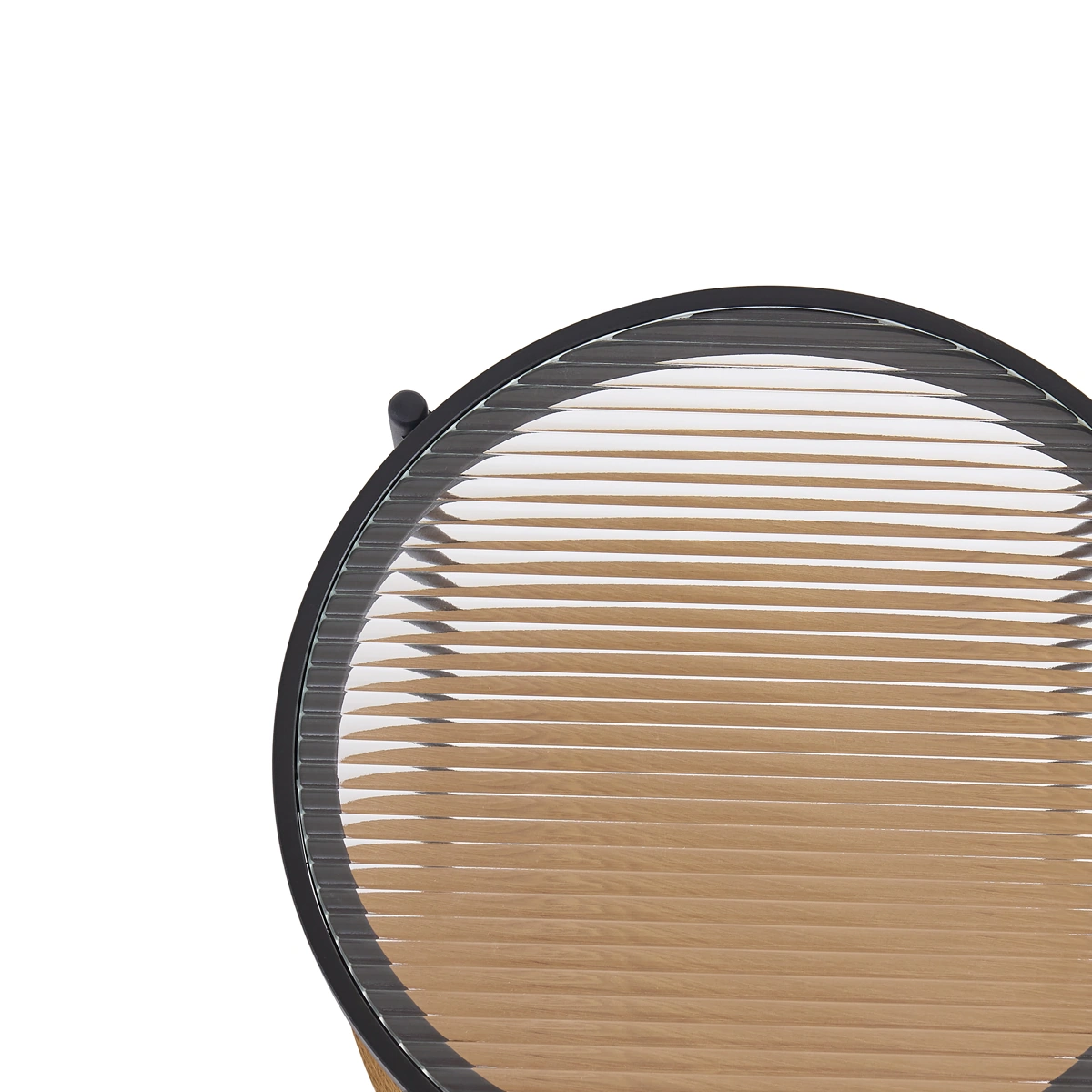 MESA LATERAL RIPLEY HOME RANURADO 50X50 CM  - 6
