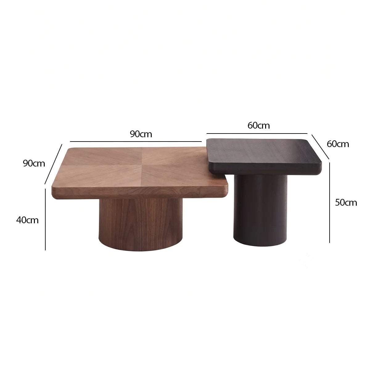 MESA DE CENTRO RIPLEY HOME PASCAL CAFÉ OSCURO - 6