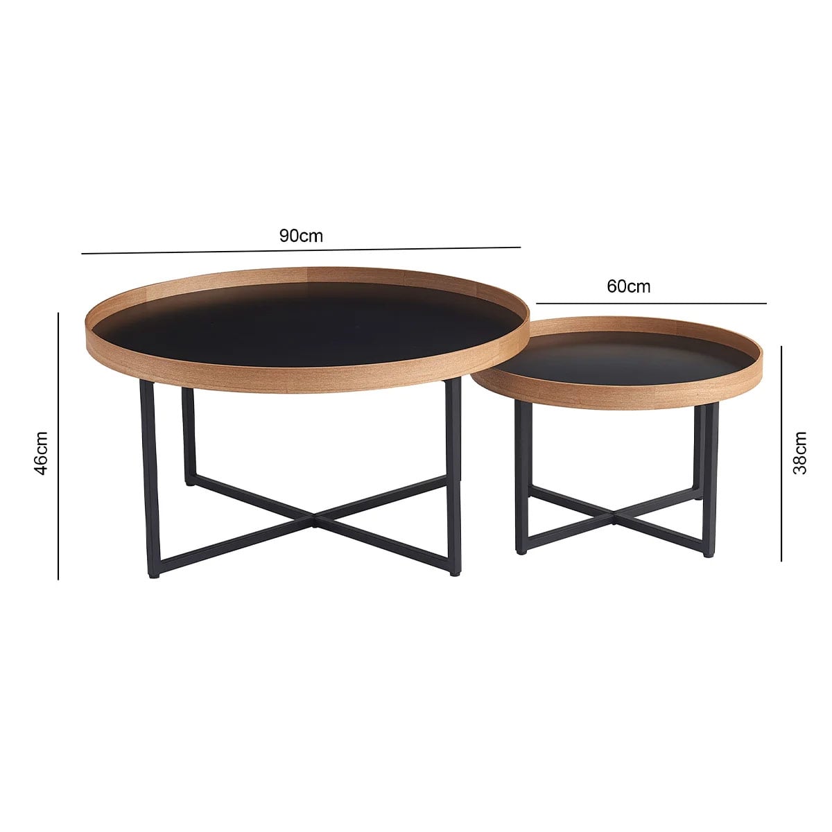 MESA DE CENTRO RIPLEY HOME NATALIA CAFÉ OSCURO - 5