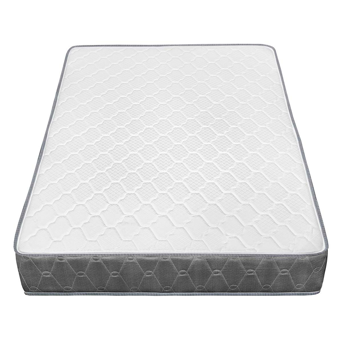 JUEGO DE DORMITORIO DIVAN FORLI ACQUA 1.5 PLAZAS GRIS - 3