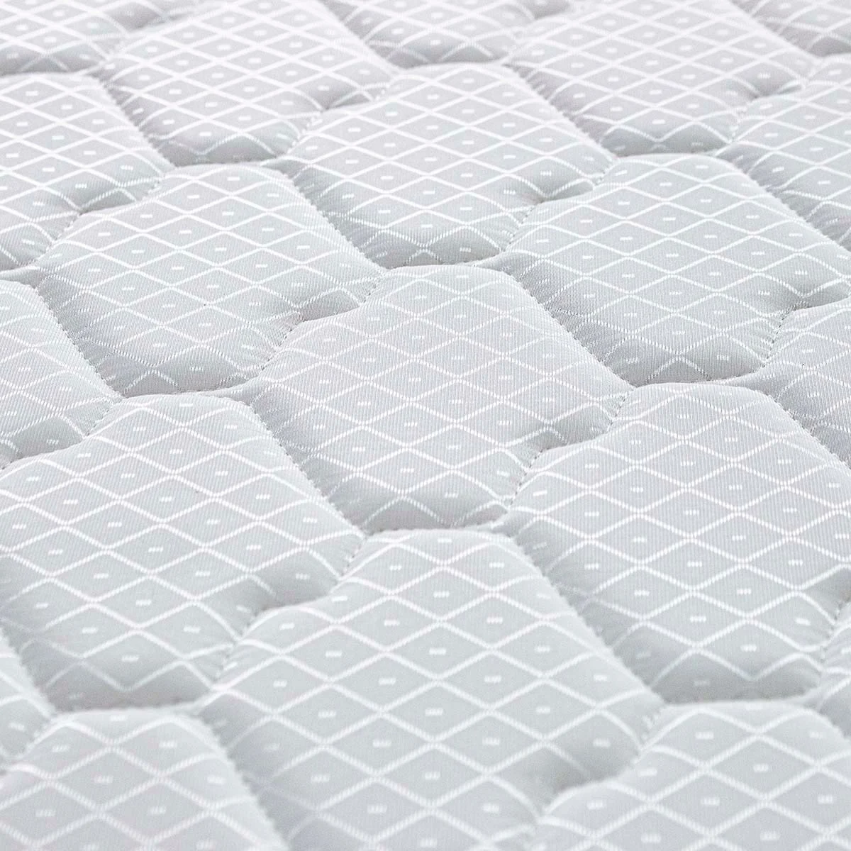 JUEGO DE DORMITORIO DIVAN FORLI ACQUA 1.5 PLAZAS GRIS - 5