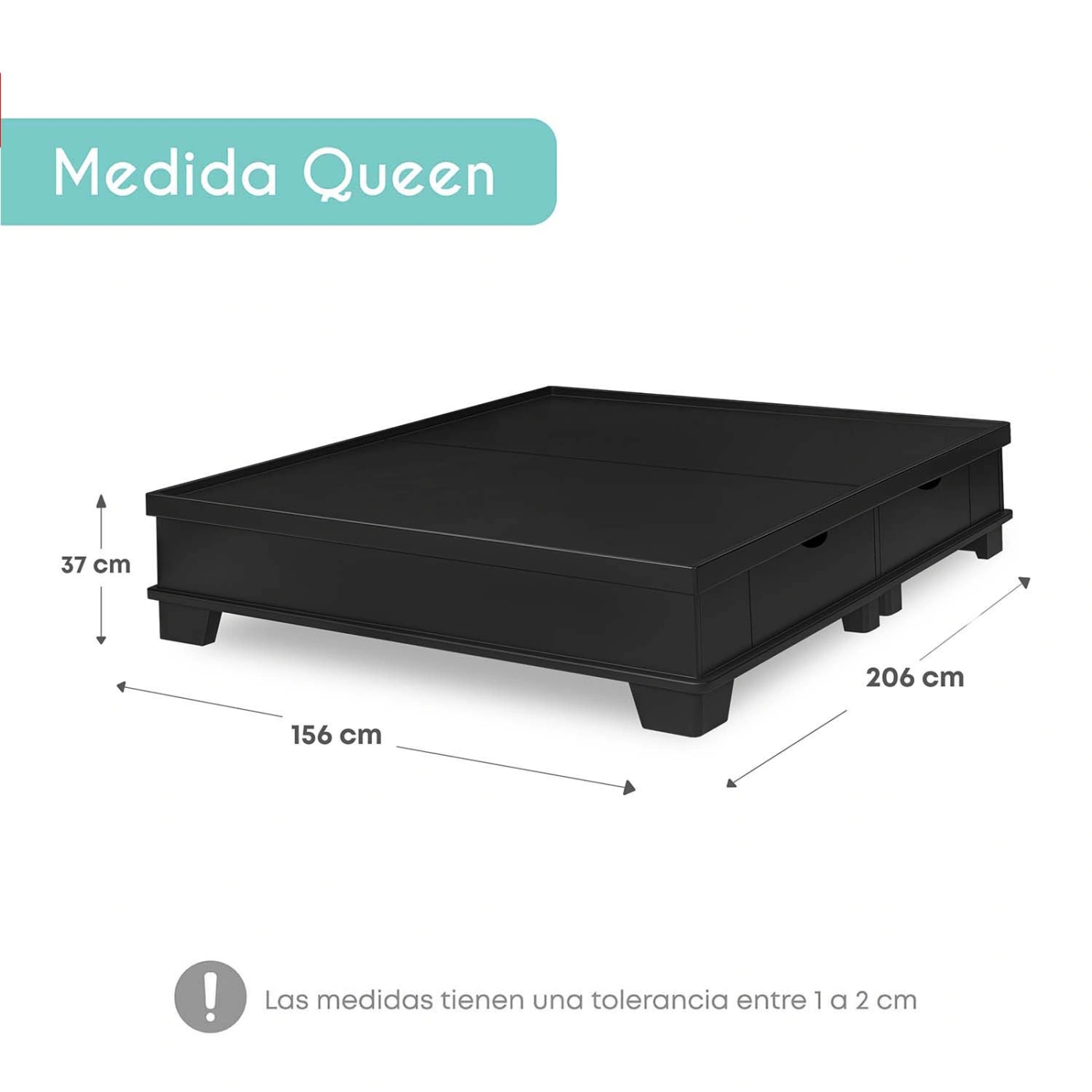 DORMITORIO CON CAJONES RIZZOLI ZENNA LAQUEADO QUEEN - 8