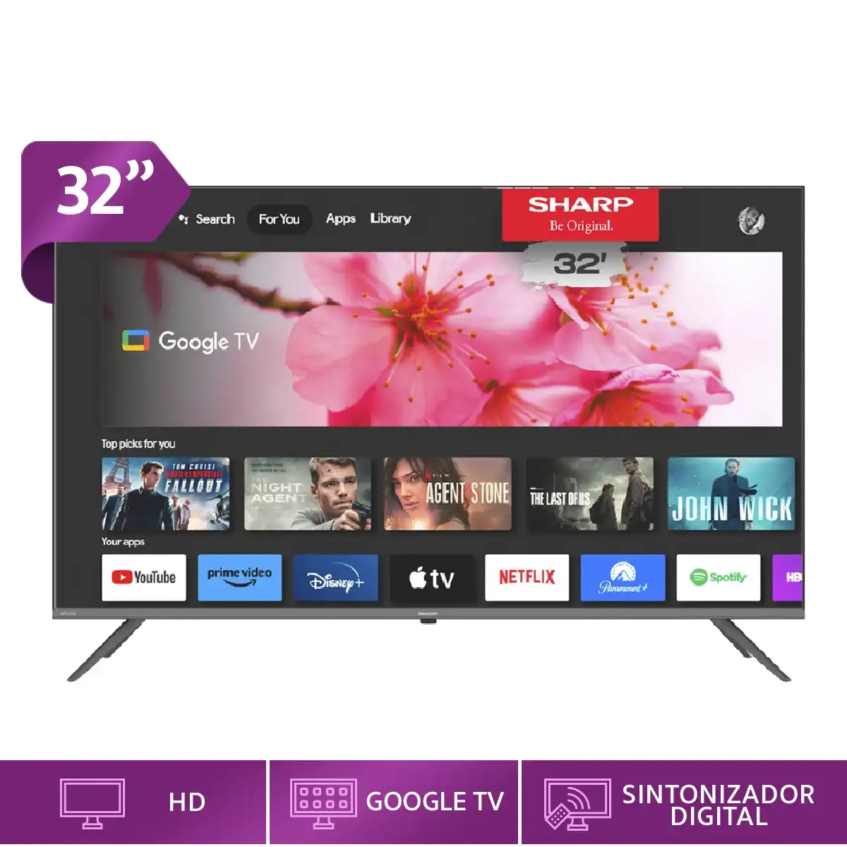 DORMITORIO FORLI ACQUA 1.5 PLAZAS + TELEVISOR SMART TV SHARP HD 32” - 7