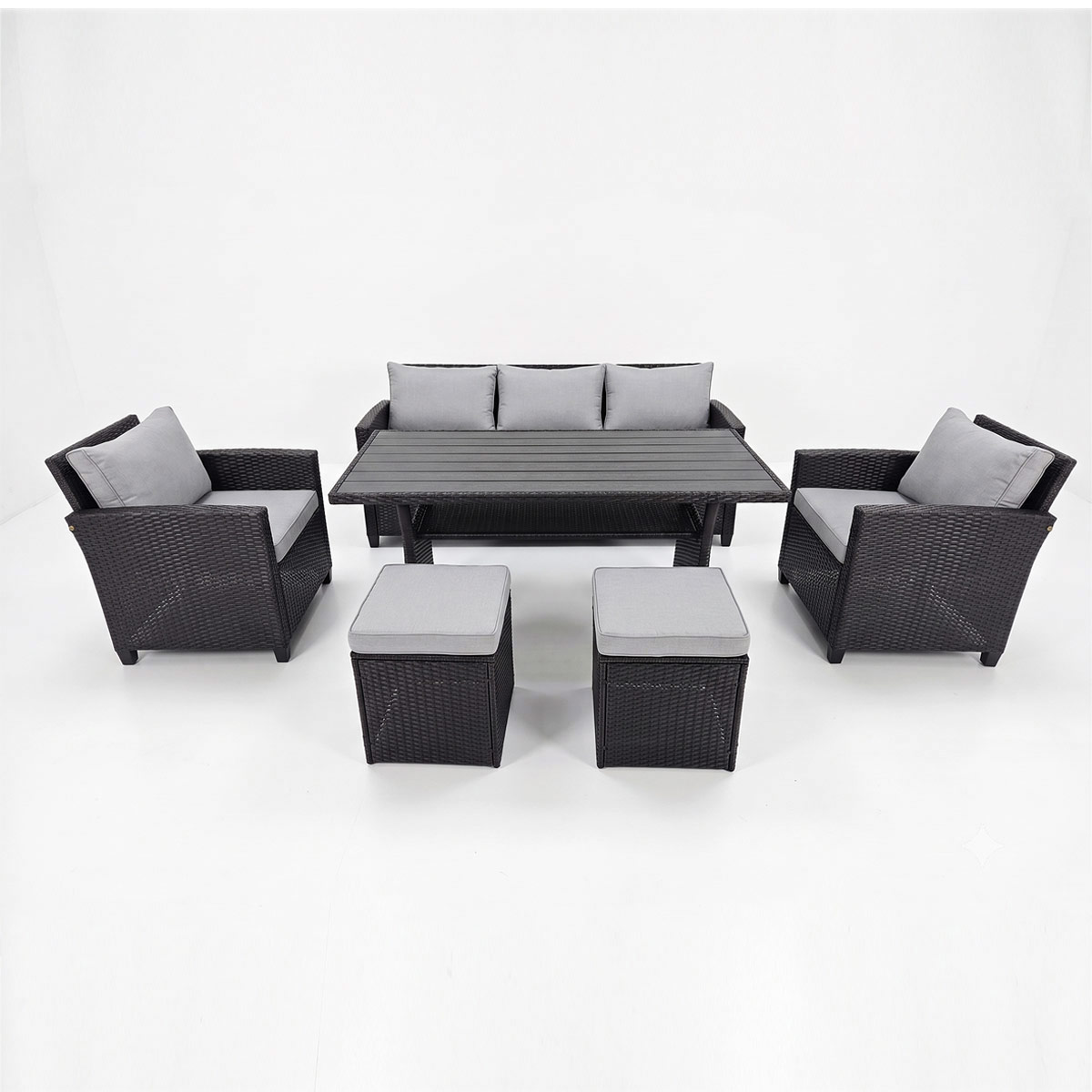 JUEGO DE LIVING RIPLEY HOME KATHERINE CAFÉ - 1