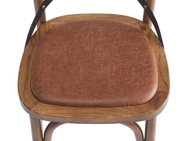 SET X2 SILLAS DE COMEDOR RIPLEY HOME IRONBRIDGE CARAMELO - 5