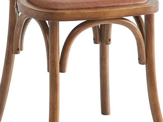 SET X2 SILLAS DE COMEDOR RIPLEY HOME IRONBRIDGE CARAMELO - 6