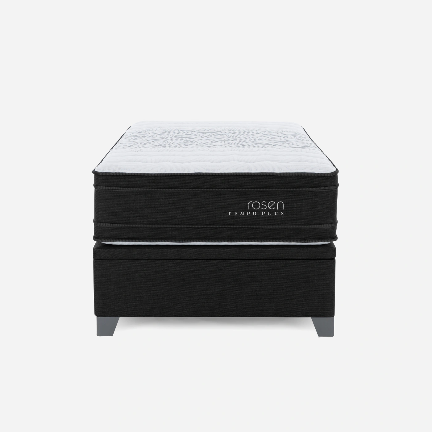 CAMA BOXET ROSEN TEMPO PLUS 1.5 PLAZAS GRAFITO - 3