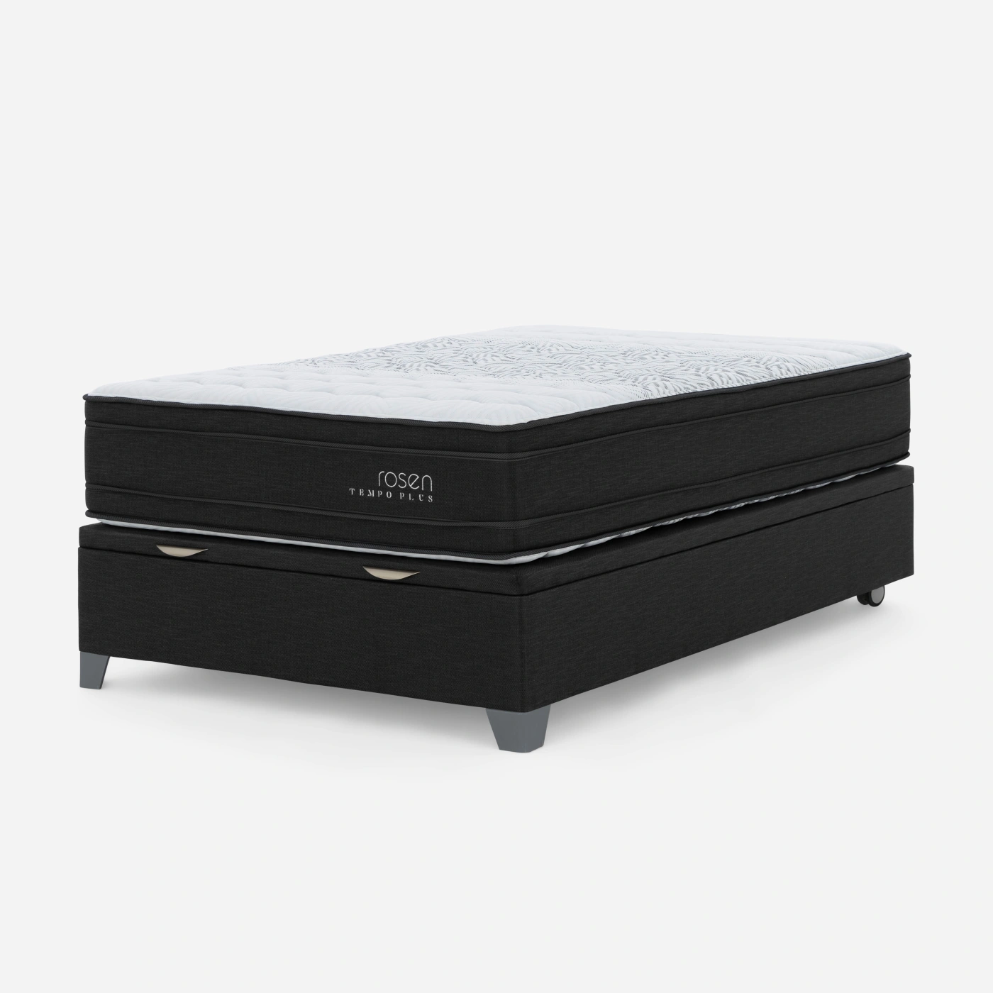 CAMA BOXET ROSEN TEMPO PLUS 2 PLAZAS GRAFITO - 2