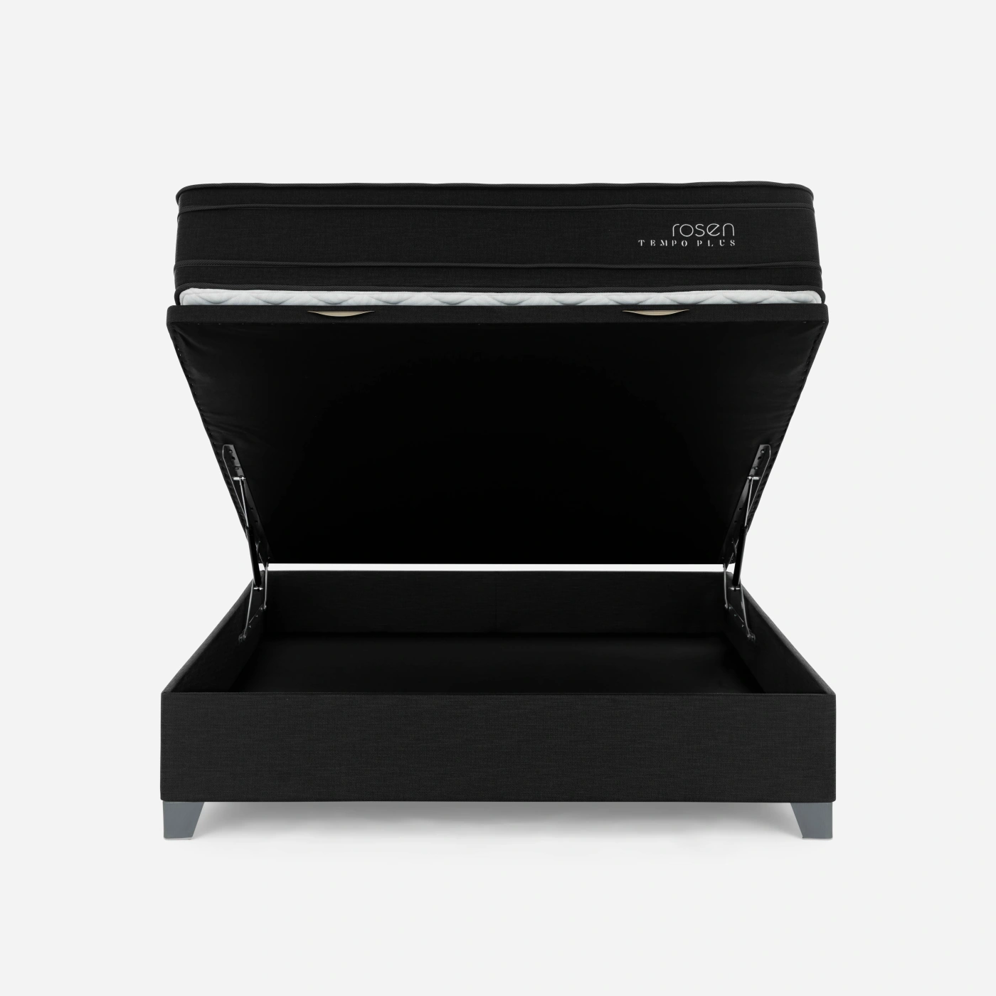 CAMA BOXET ROSEN TEMPO PLUS QUEEN GRAFITO - 4
