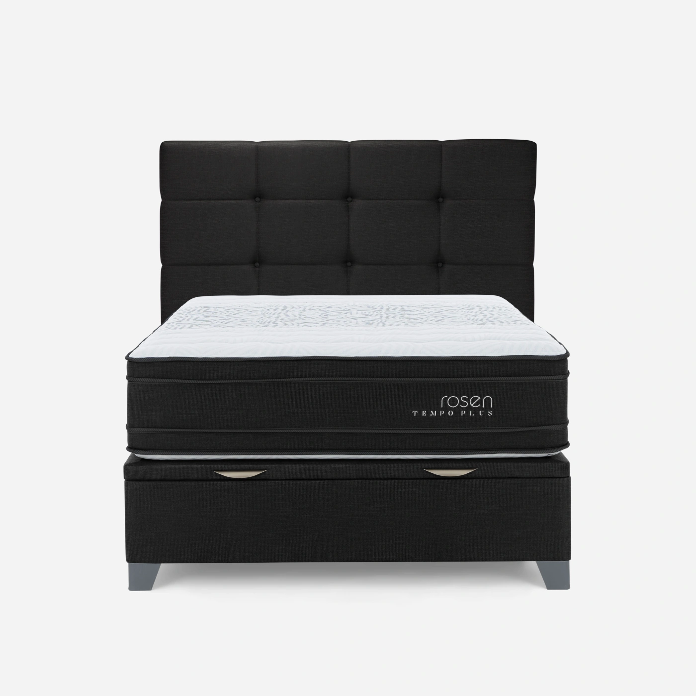 DORMITORIO BOXET ROSEN TEMPO PLUS 2 PLAZAS ISSEY GRAFITO - 3