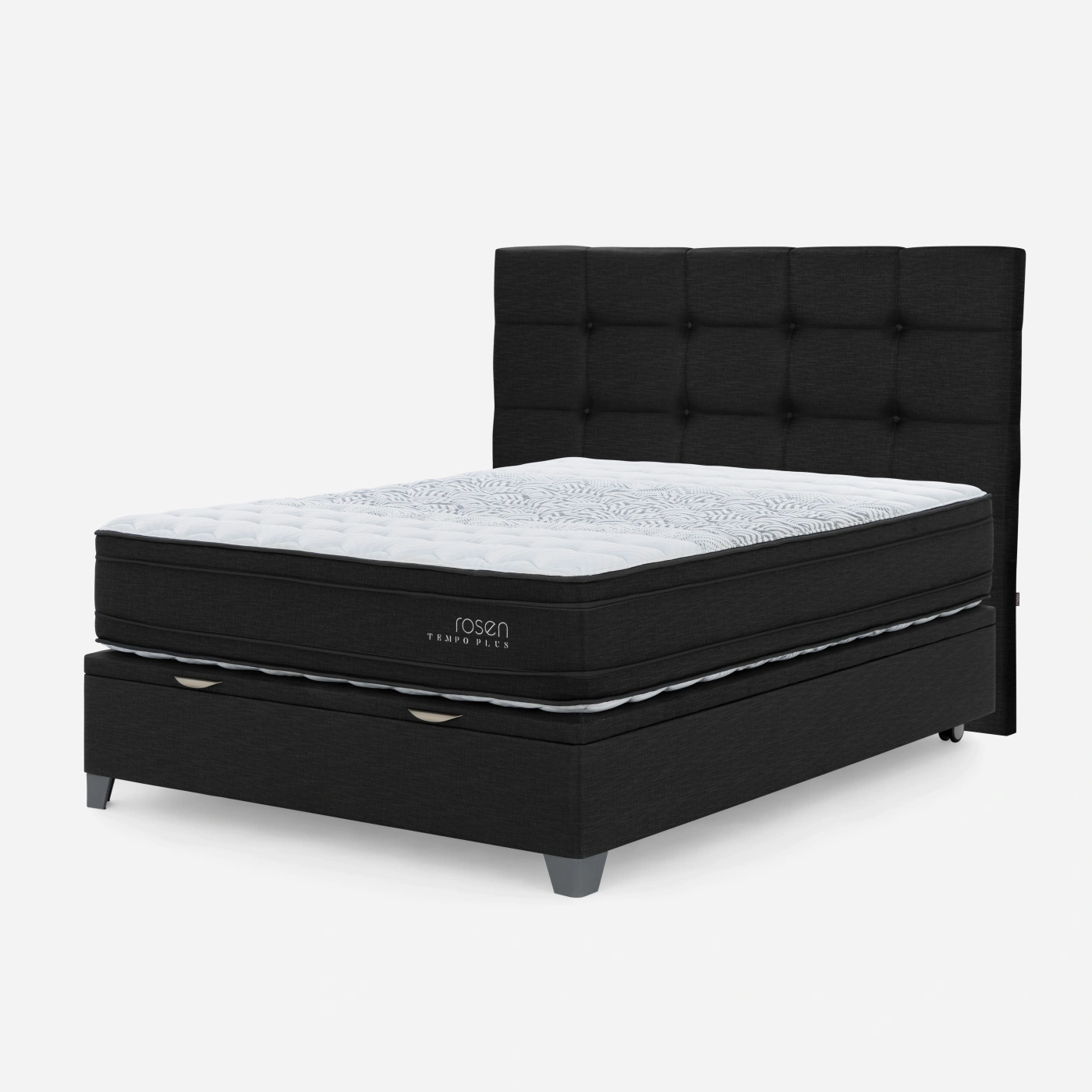 DORMITORIO BOXET ROSEN TEMPO PLUS QUEEN ISSEY GRAFITO - 2