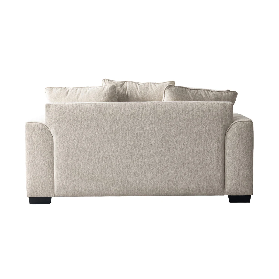 SOFÁ RIPLEY HOME ANTONIETA 2 CUERPOS CREMA - 6
