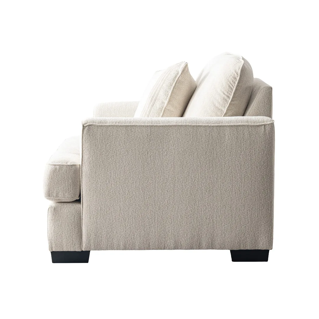SOFÁ RIPLEY HOME ANTONIETA 1 CUERPOS CREMA - 5