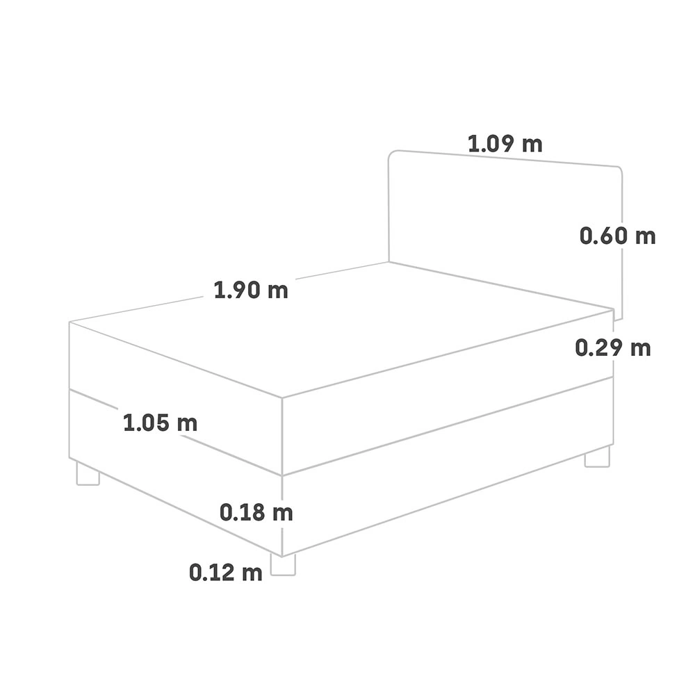 DORMITORIO PARAISO EDÉN PLUS 1.5 PLAZAS - 5