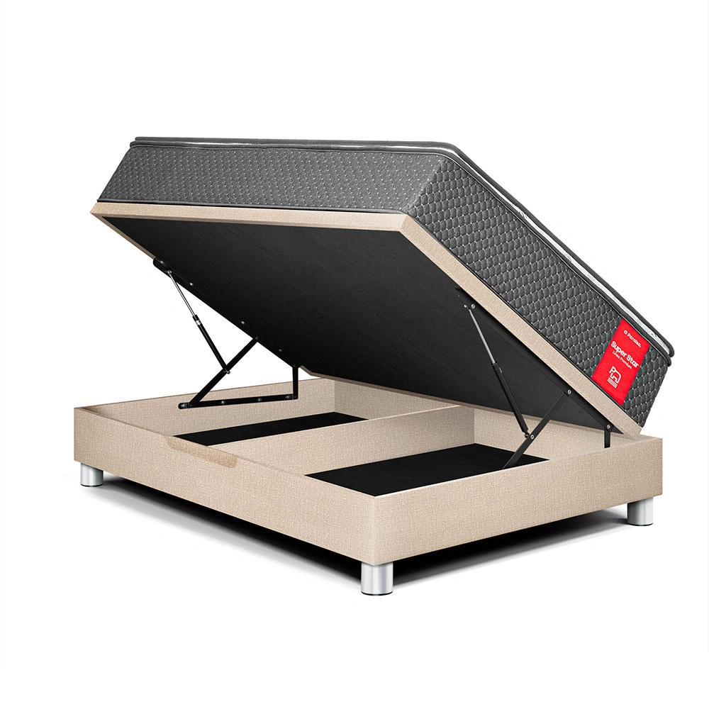 DORMITORIO BOXET BLOCKS SUPER STAR 1.5 PLAZAS CHAMPAGNE - 2