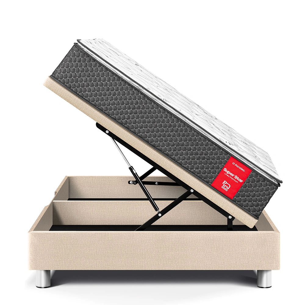 DORMITORIO BOXET BLOCKS SUPER STAR 1.5 PLAZAS CHAMPAGNE - 3