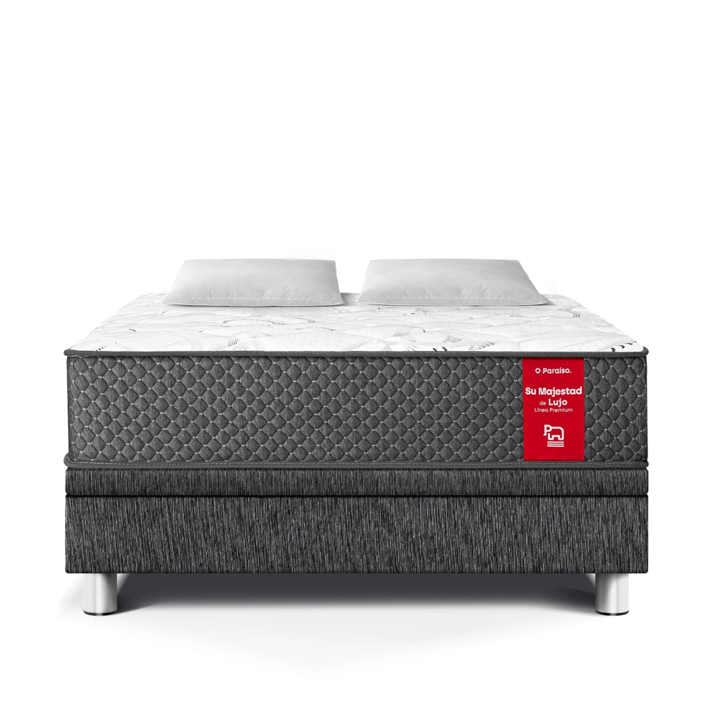 CAMA BOXET SU MAJESTAD QUEEN CHARCOAL - 2