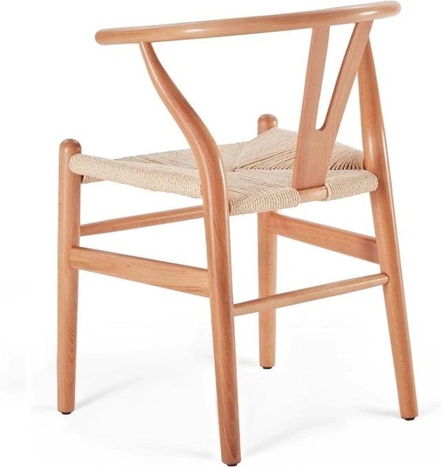 JUEGO DE COMEDOR MAISON LINETT NANTES 6 SILLAS NATURAL - 9