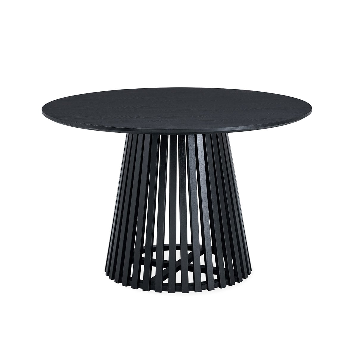 JUEGO DE COMEDOR MAISON LINETT NANTES 4 SILLAS NEGRO - 2