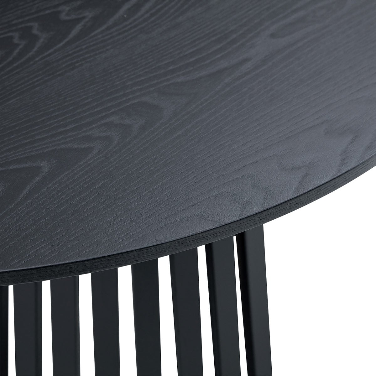 JUEGO DE COMEDOR MAISON LINETT NANTES 4 SILLAS NEGRO - 5