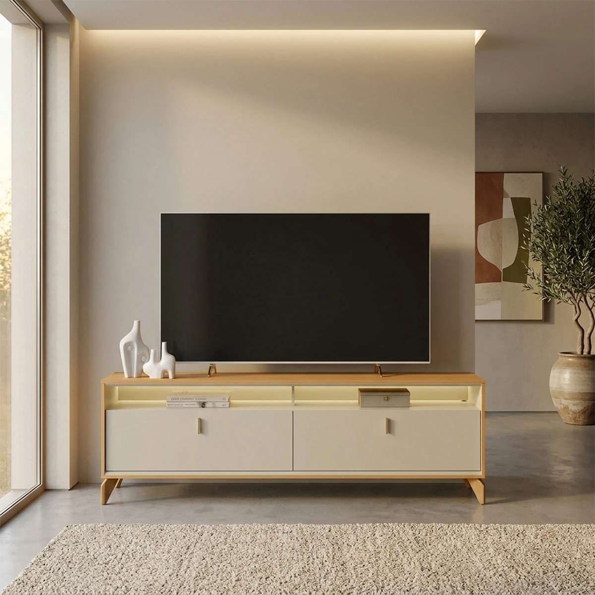 MESA DE TV RIPLEY HOME DUBAI HASTA 75" - 1