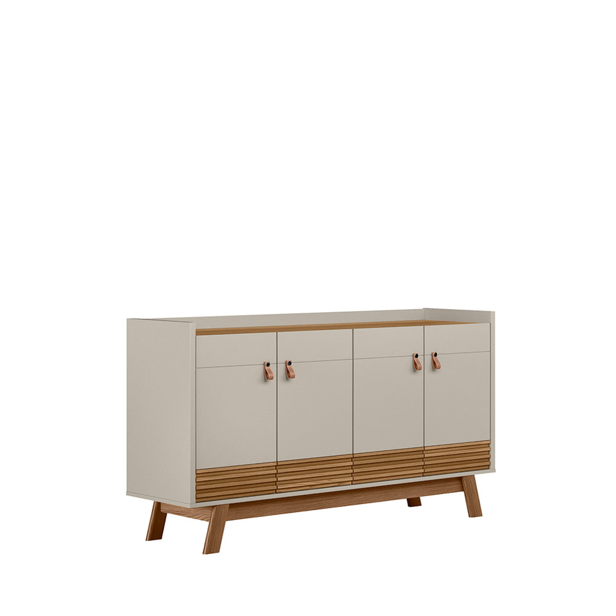 APARADOR RIPLEY HOME ABRUZZO 2 REPISAS OFF WHITE - 4